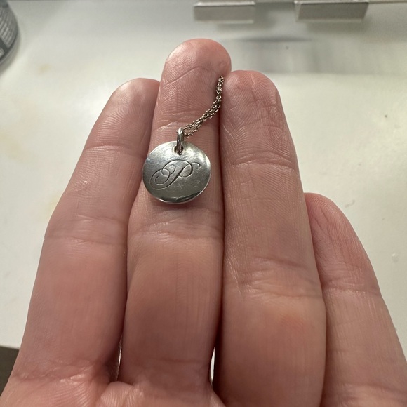 Tiffany & Co initial necklace - Picture 4 of 5
